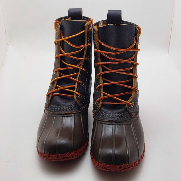 LL Bean Bison Leather Boots for Women - Size 7 - Picture 4 of 13